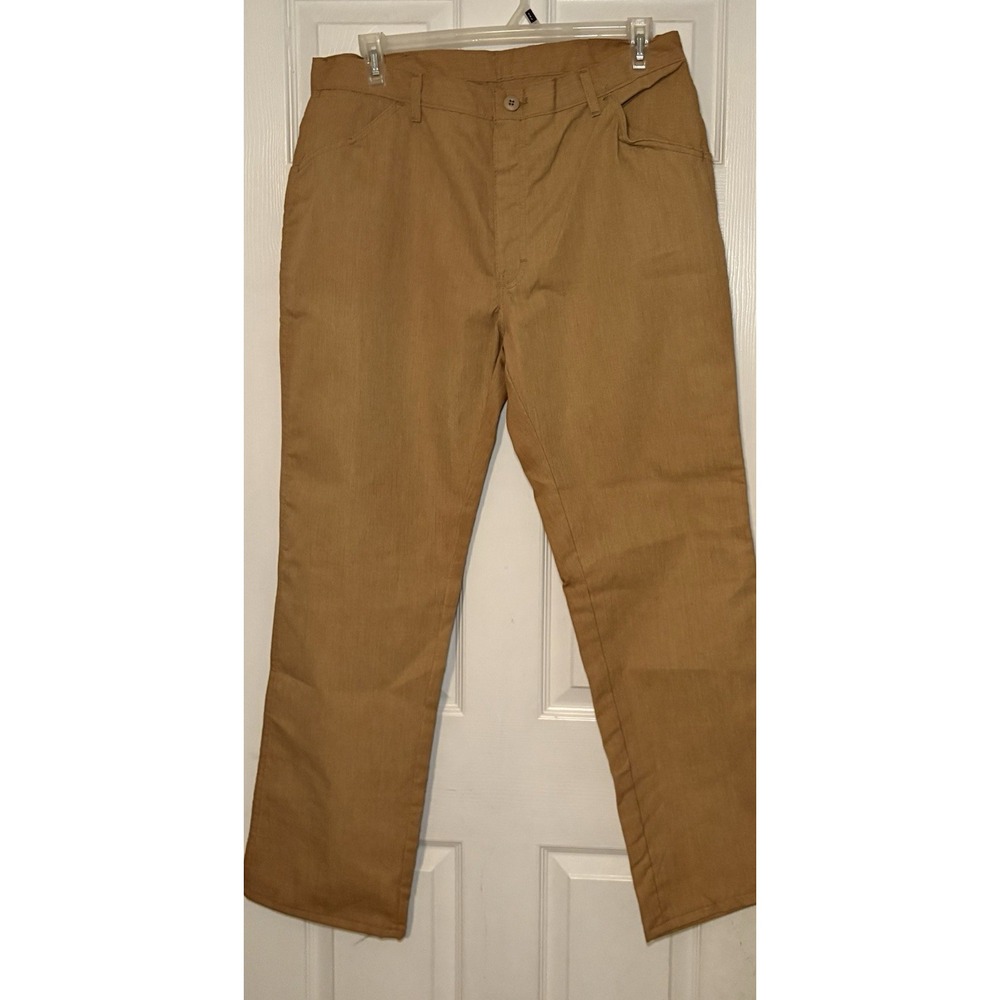 Bulwark Flame Resistant Tan Canvas Pants Size 38/37